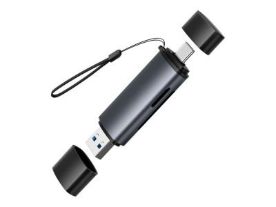 DLH : LECTEUR carte SD MICRO SD USB-C/USB-A