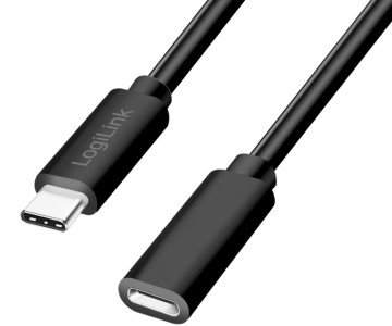 LogiLink USB 2.0 Verlängerungskabel, weiß, 2,0 m