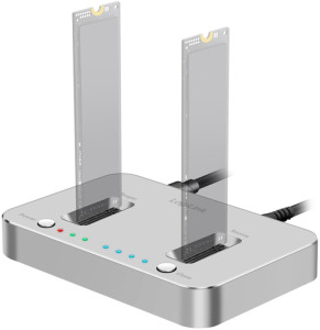 LogiLink SSD Docking Station mit Offline-Klonfuntion, USB-C