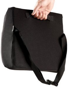 Fellowes Coussin de dossier confort Breyta, noir
