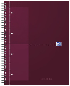 Oxford International Cahier NOTEBOOK, A4, quadrillé