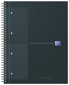 Oxford International Cahier NOTEBOOK, A4, quadrillé