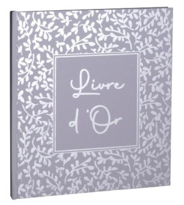EXACOMPTA Livre d'Or AutentiK, 190 x 210 mm, vert sauge