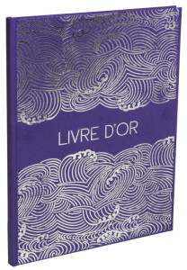 EXACOMPTA Livre d'Or Japan, 220 x 270 mm, violet