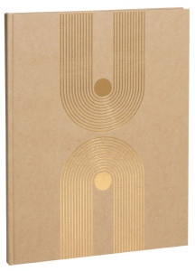 EXACOMPTA Livre d'Or Graphik, 220 x 270 mm, kraft