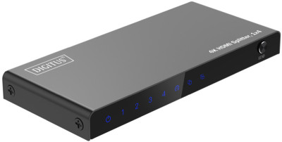 DIGITUS Répartiteur HDMI 4K, 1x4, 4K/60Hz HDCP 2.2, noir