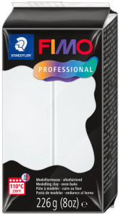 FIMO PROFESSIONAL Pâte à modeler, 226 g, noir
