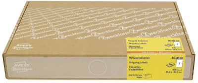 AVERY Zweckform Étiquette d'expédition, 105 x 148 mm, blanc