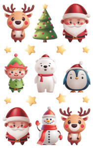 ZDesign Stickers de Noël 