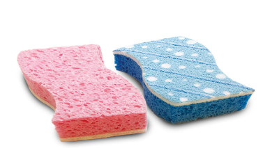 Spontex Éponge à récurer Badputzer, pack de 2