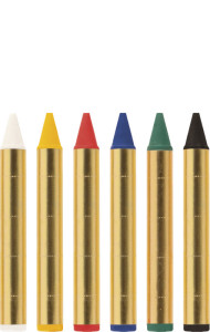 EBERHARD FABER Crayon de maquillage, court, 6 couleurs