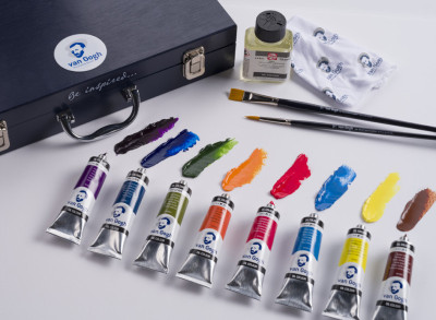 ROYAL TALENS Van Gogh Ölfarben-Starterbox XL, 12 x 40 ml