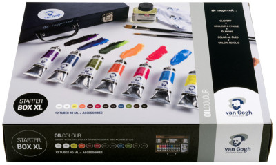 ROYAL TALENS Van Gogh Ölfarben-Starterbox XL, 12 x 40 ml