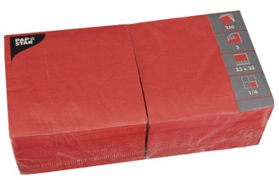 PAPSTAR Lunch-Servietten, 330 x 330 mm, 3-lagig, gelb
