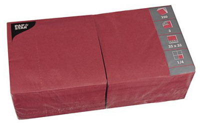 PAPSTAR Lunch-Servietten, 330 x 330 mm, 3-lagig, gelb