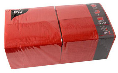 PAPSTAR Bistro-Servietten, 330 x 330 mm, 3-lagig, creme