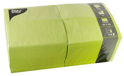 PAPSTAR Bistro-Servietten, 330 x 330 mm, 3-lagig, creme