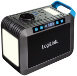 LogiLink Station de charge mobile, 300 watts, noir LogiLink Station de charge mobile, 300 watts, noir
