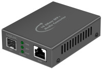 Convertisseur de média 10 Gigabit LogiLink, RJ45/SFP+, noir