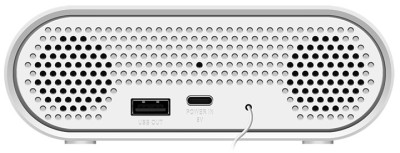 LogiLink Radio-réveil digital avec veilleuse, blanc