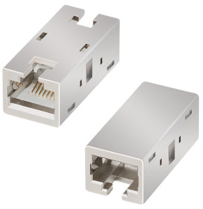 Connecteur de câble de raccordement LogiLink Cat. 6A, blindé, industriel