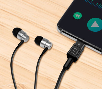 LogiLink DAC Audio-Adapter mit EQ, USB-C - 3,5 mm Klinke
