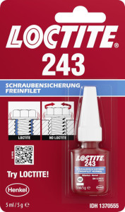 LOCTITE Spezialkleber SCHRAUBENSICHERUNG, 5 ml Flasche
