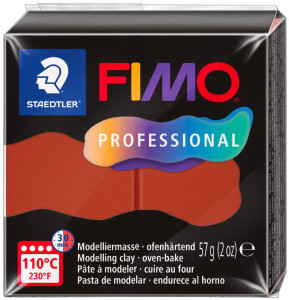 FIMO PROFESSIONAL Pâte à modeler, 57 g, violet