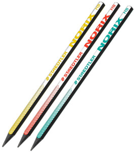 STAEDTLER Bleistift NORIX, Härtegrad: HB, 3er Blister