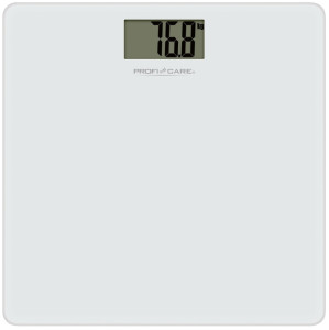 PROFI CARE Pèse-personne en verre PC-PW 3122, blanc