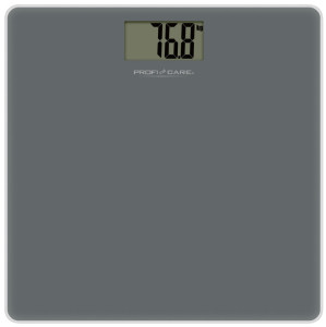 PROFI CARE Pèse-personne en verre PC-PW 3122, gris