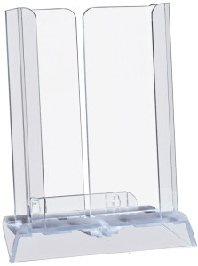 EUROPEL Porte-brochures de table, réglable, 1 compartiment