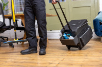 Rubbermaid Chariot polyvalent Quick Cart, petit, gris