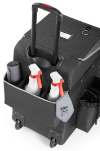 Rubbermaid Chariot polyvalent Quick Cart, grand, gris