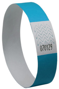 AVERY Bracelet imprimable, 256 x 19 mm, jaune fluo