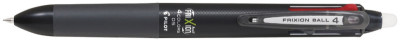Pilot Stylo à bille rétractable FRIXION 4 COLORS, noir