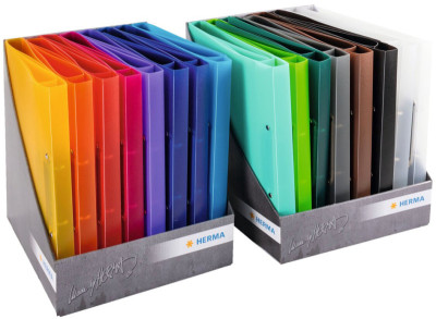 HERMA Ringbuch, DIN A4, 2-Ring-Mechanik, Theken-Display