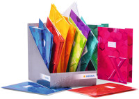 HERMA Heftschoner Karton X, Karton, A4, sortiert, Display