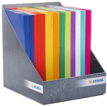 HERMA Heftschoner, aus Karton, DIN A4, sortiert, Display