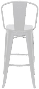 PAPERFLOW Outdoor-Barhocker URBAN, 2er Set, schwarz