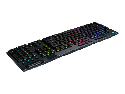 Logitech : G915 LIGHTSPEED WRLS RGB TACT. CARBON 2.4GHZ/BT N/A INT-973