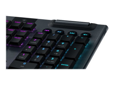 Logitech : G915 LIGHTSPEED WRLS RGB TACT. CARBON 2.4GHZ/BT N/A INT-973