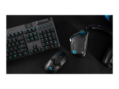 Logitech : G915 LIGHTSPEED WRLS RGB TACT. CARBON 2.4GHZ/BT N/A INT-973