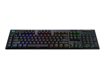 Logitech : G915 LIGHTSPEED WRLS RGB TACT. CARBON 2.4GHZ/BT N/A INT-973