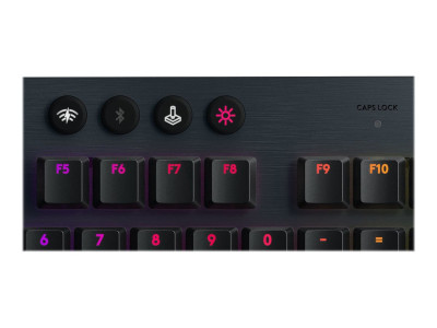 Logitech : G915 LIGHTSPEED WRLS RGB TACT. CARBON 2.4GHZ/BT N/A INT-973