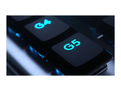 Logitech : G915 LIGHTSPEED WRLS RGB TACT. CARBON 2.4GHZ/BT N/A INT-973