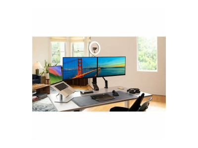 Kensington : KENSINGTON UNIVERSAL TABLETOP ALUMINUM LAPTOP RISER