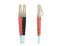 Startech : 25M OM4 FIBER OPTIC PATCH CORD AQUA - LC/LC - 50/125 - 40/100GB