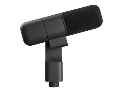 Logitech : YETI STACTDYNAM XLR BROADCAST MIC CLEARAMP-BLACK - WW-9006