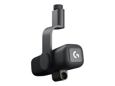 Logitech : YETI STACTDYNAM XLR BROADCAST MIC CLEARAMP-BLACK - WW-9006